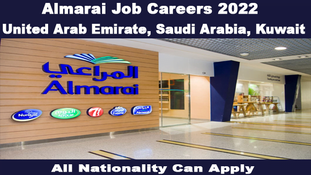 Almarai Job Careers 2022