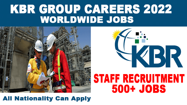 KBR Jobs Careers 2022
