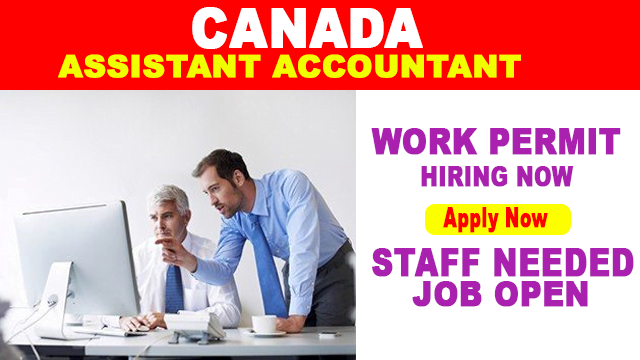Assistant Accountant Job In Canada