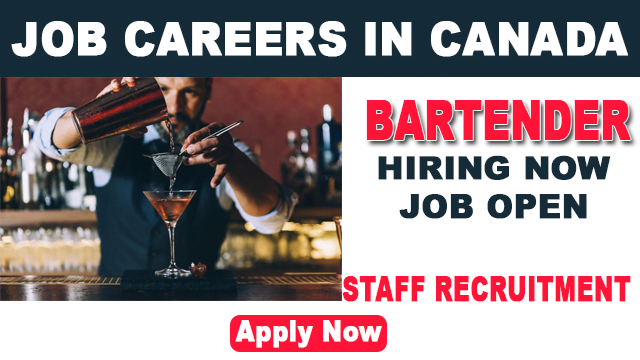 Bartender Job In Canada