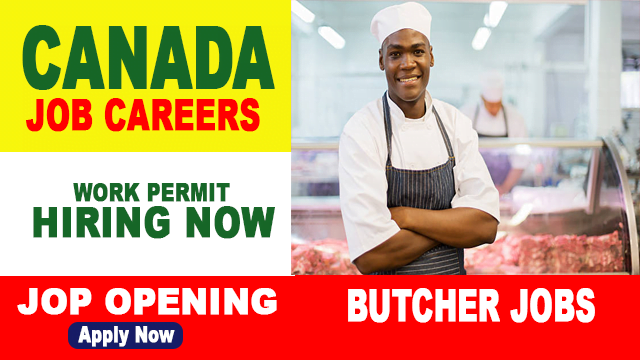 Supermarket Butcher Job In Canada