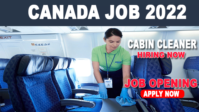 Cabin Cleaner Job In Canada