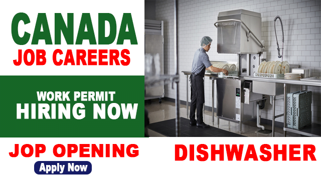 Dishwasher Job In Canada
