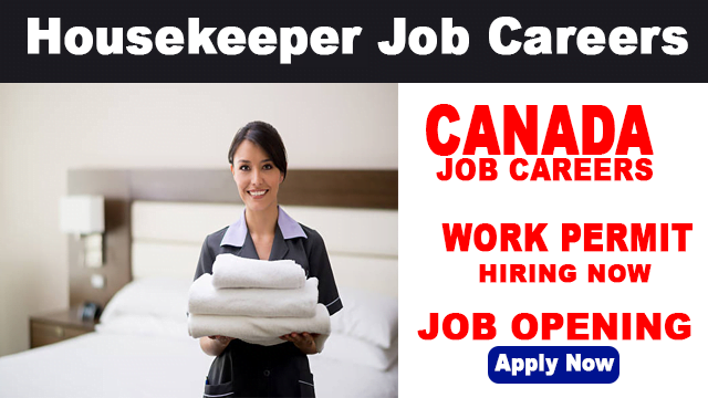 Housekeeper Job In Canada