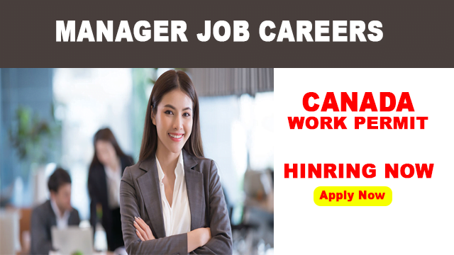 Manager Job In Canada