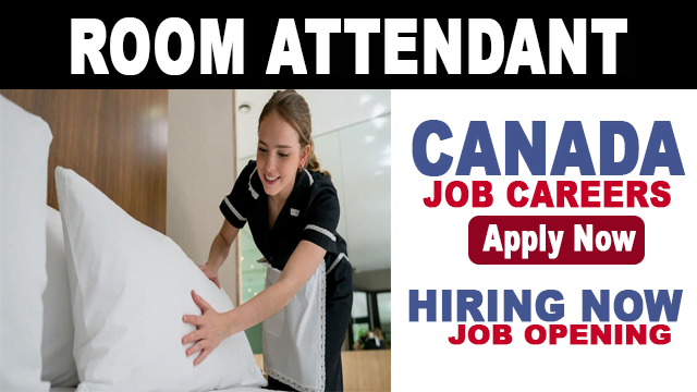 Room Attendant Job In Canada