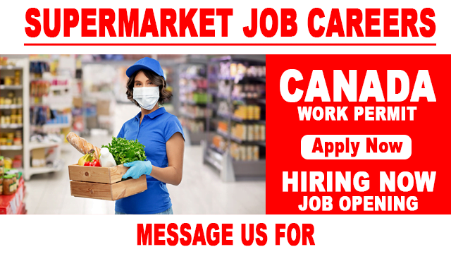 Supermarket Job In Canada