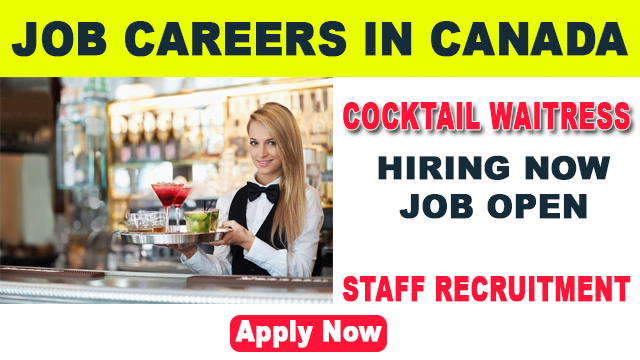 Cocktail Waitress Job In Canada