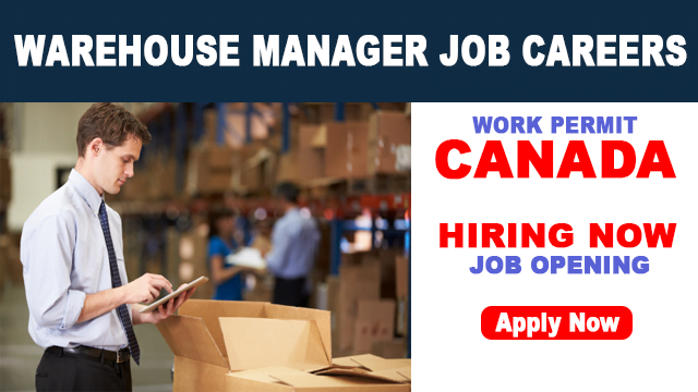 Warehouse Manager Job In Canada