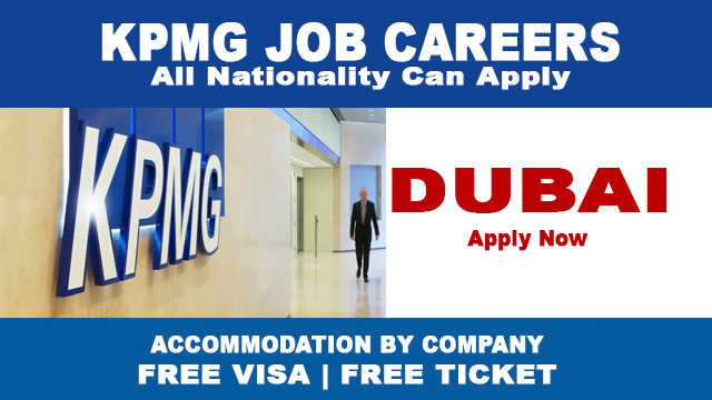 KPMG Company Job Careers In Dubai 2022