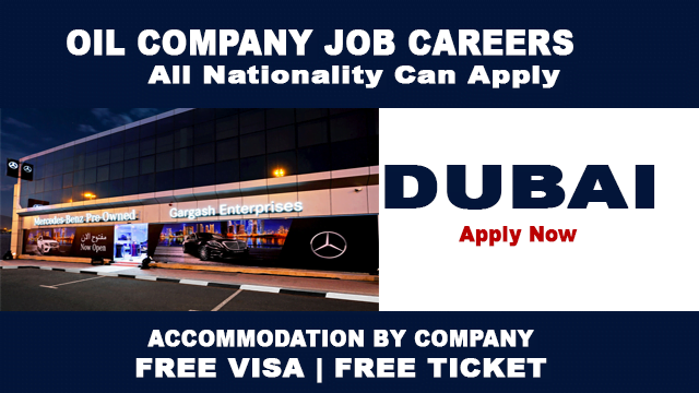 Oil Company Job Careers In Dubai 2022