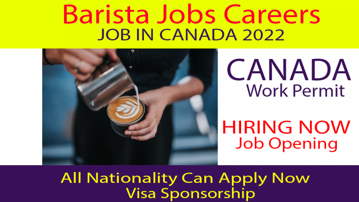 Barista Jobs Immigration to Canada For Apply Now 2022