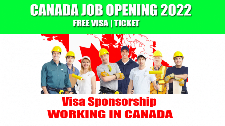 Canada Jobs Opening For Foreigners | Apply Online With Work Permit
