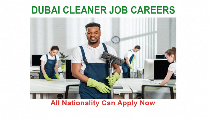 Cleaning Jobs In Dubai For Male And Female Both Apply Online 2022