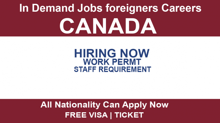 In Demand Offer For Foreigners In Canada Apply Online 2022