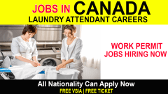 Laundry Attendant Jobs In Canada For Free Visa With Accommodation 2022 Apply Online