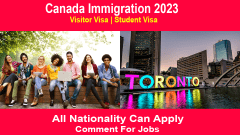 Canada Immigration Visitor Visa Student Visa In Toronto 2023 Apply Online